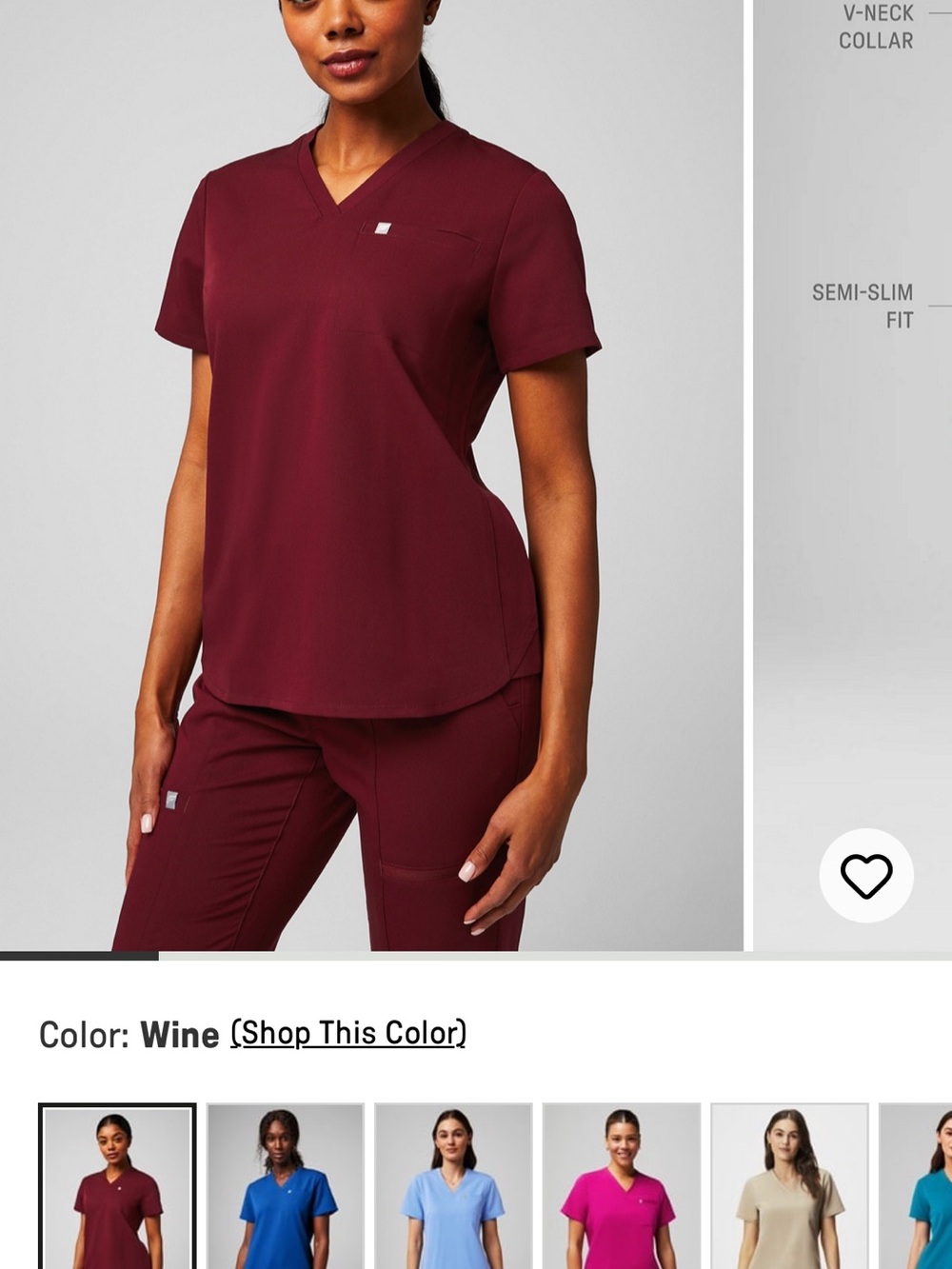 Fabletics Wine Scrub SET